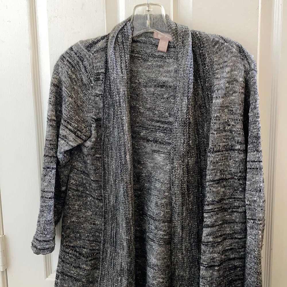 FINAL MARKDOWN White stag open front cardigan small